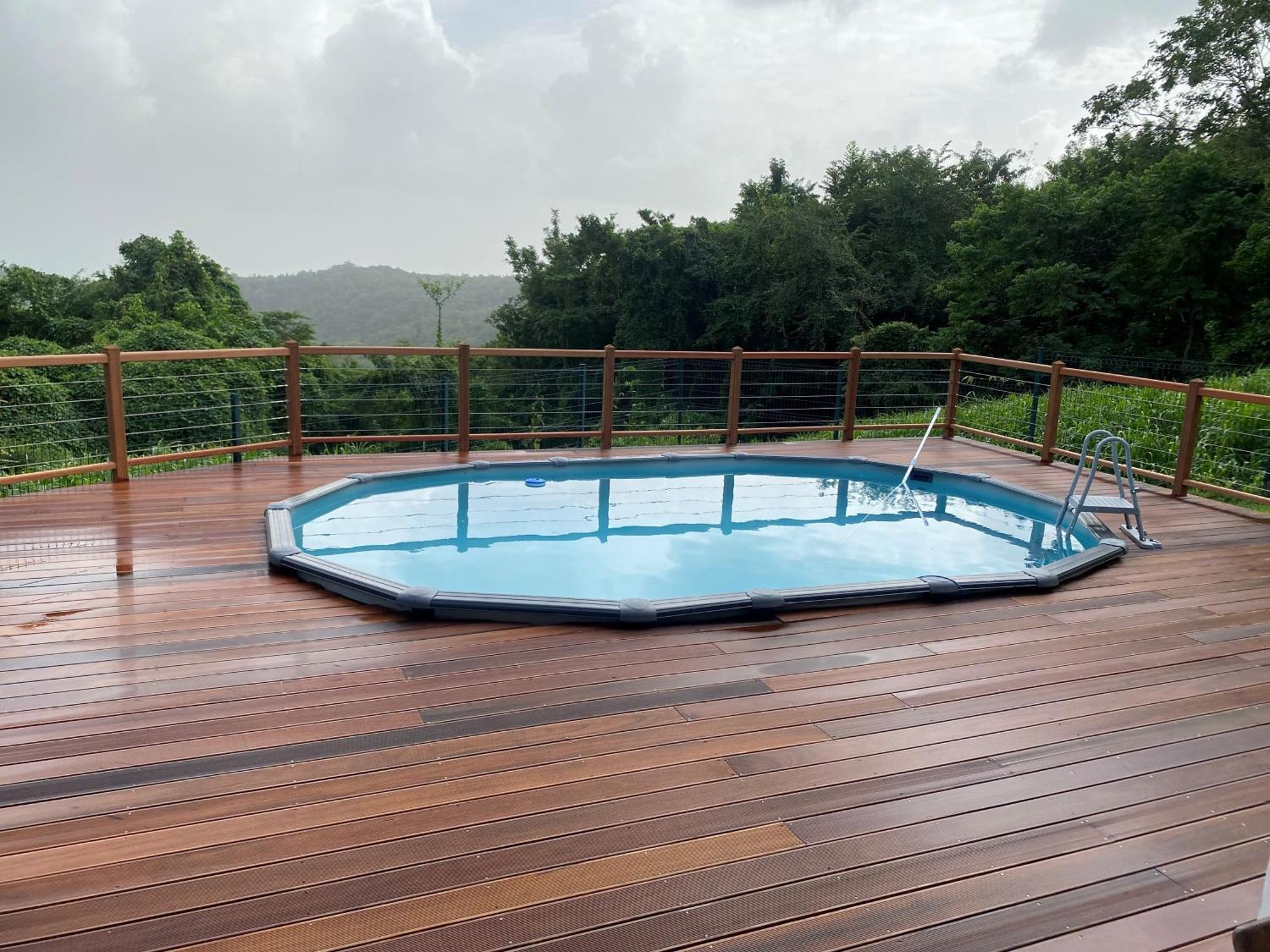 Les Terrasses De Maelle - Jolie Villa F4 Vue Mer Riviere-Salee Εξωτερικό φωτογραφία