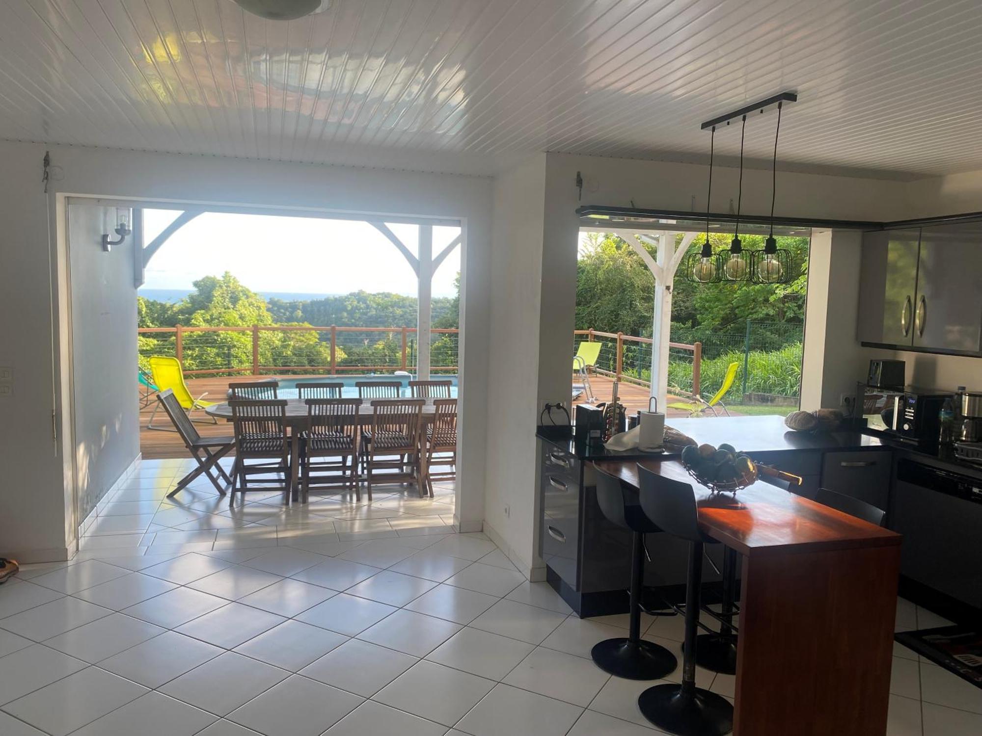 Les Terrasses De Maelle - Jolie Villa F4 Vue Mer Riviere-Salee Εξωτερικό φωτογραφία
